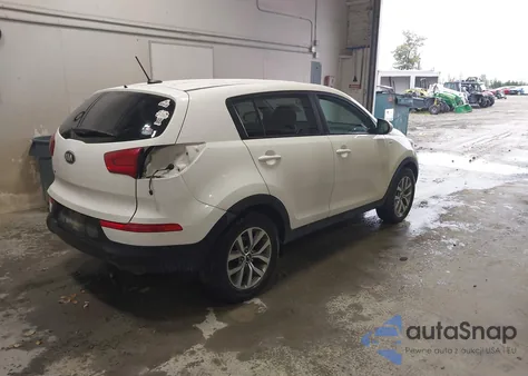 2016 Kia Sportage Lx from USA, damaged, VIN KNDPBCAC6G7880402